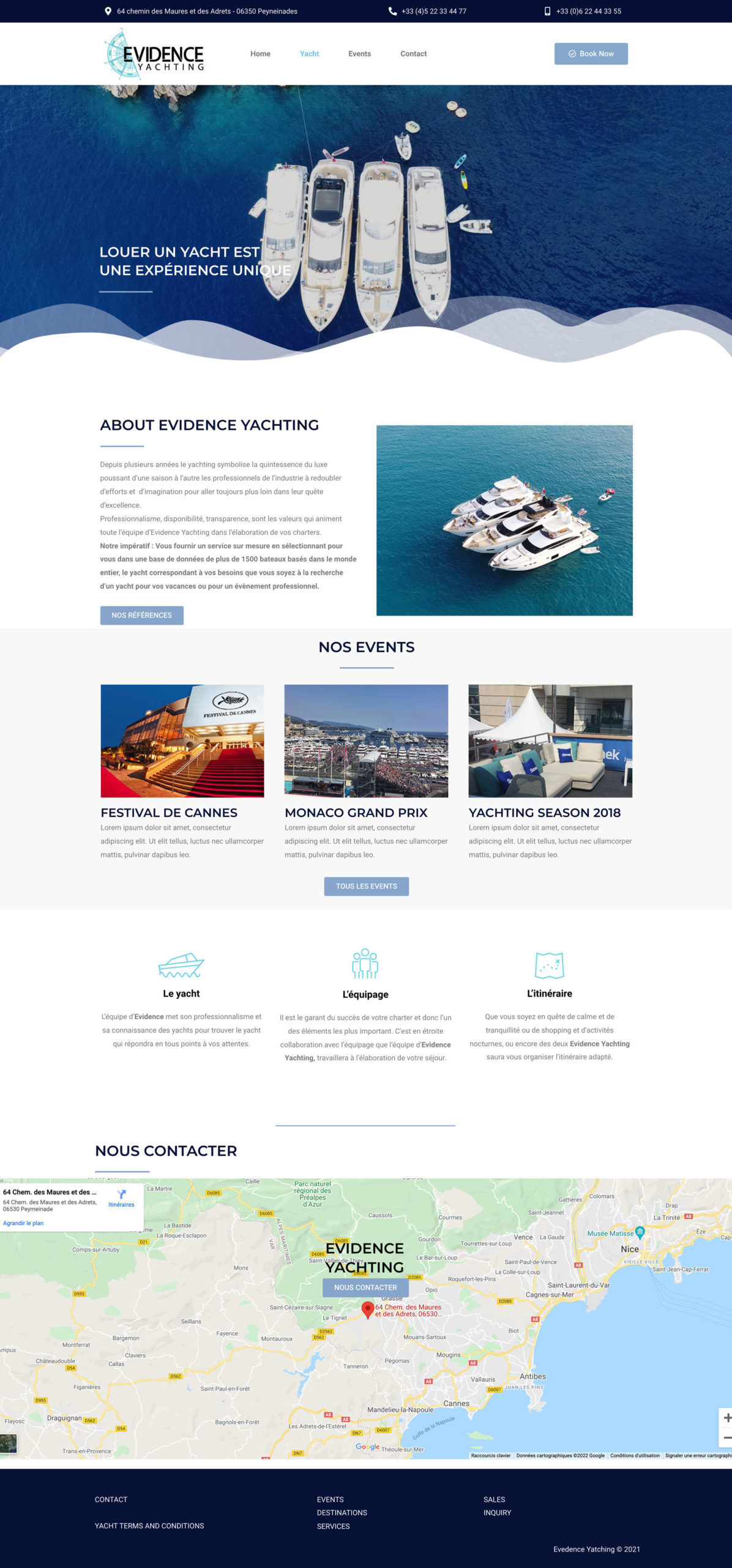 page site yachting